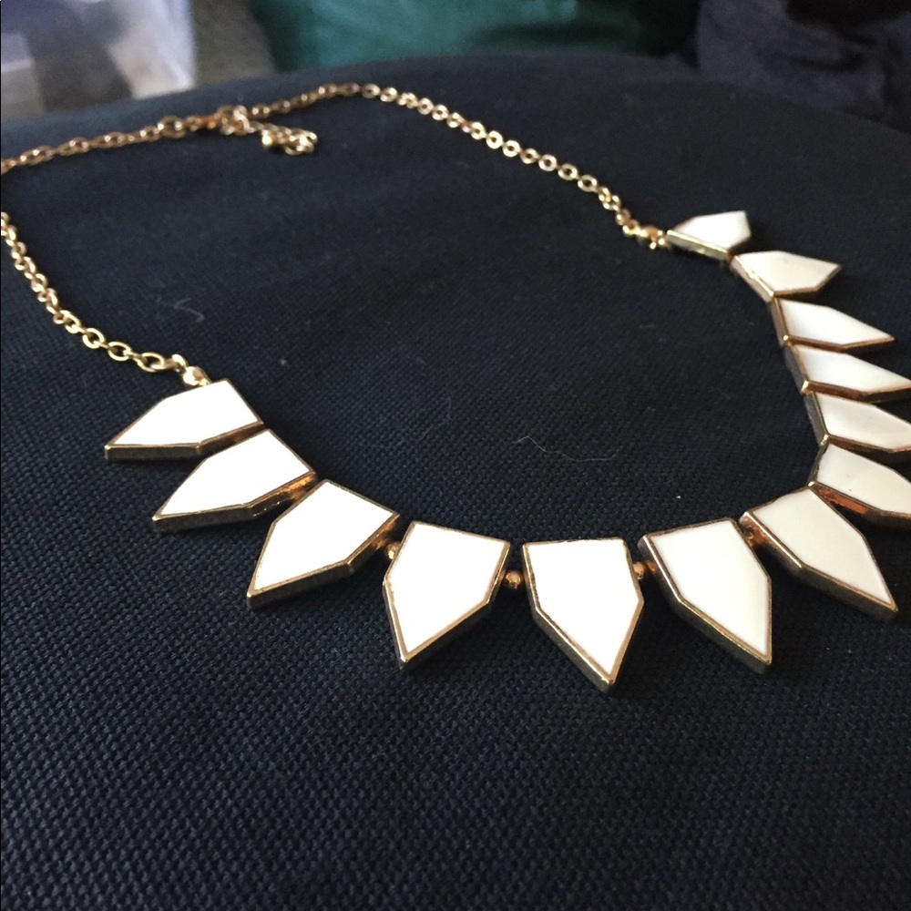 Nordstrom's Brass Plum Necklace